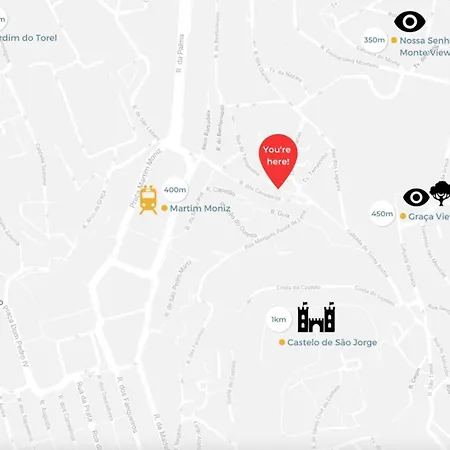 Casa Mouraria Castle Views Lisboa